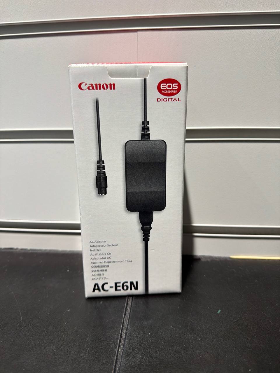 Like New Canon AC-E6N AC Adapter (UK Plug & Mains Lead) - Own4Less